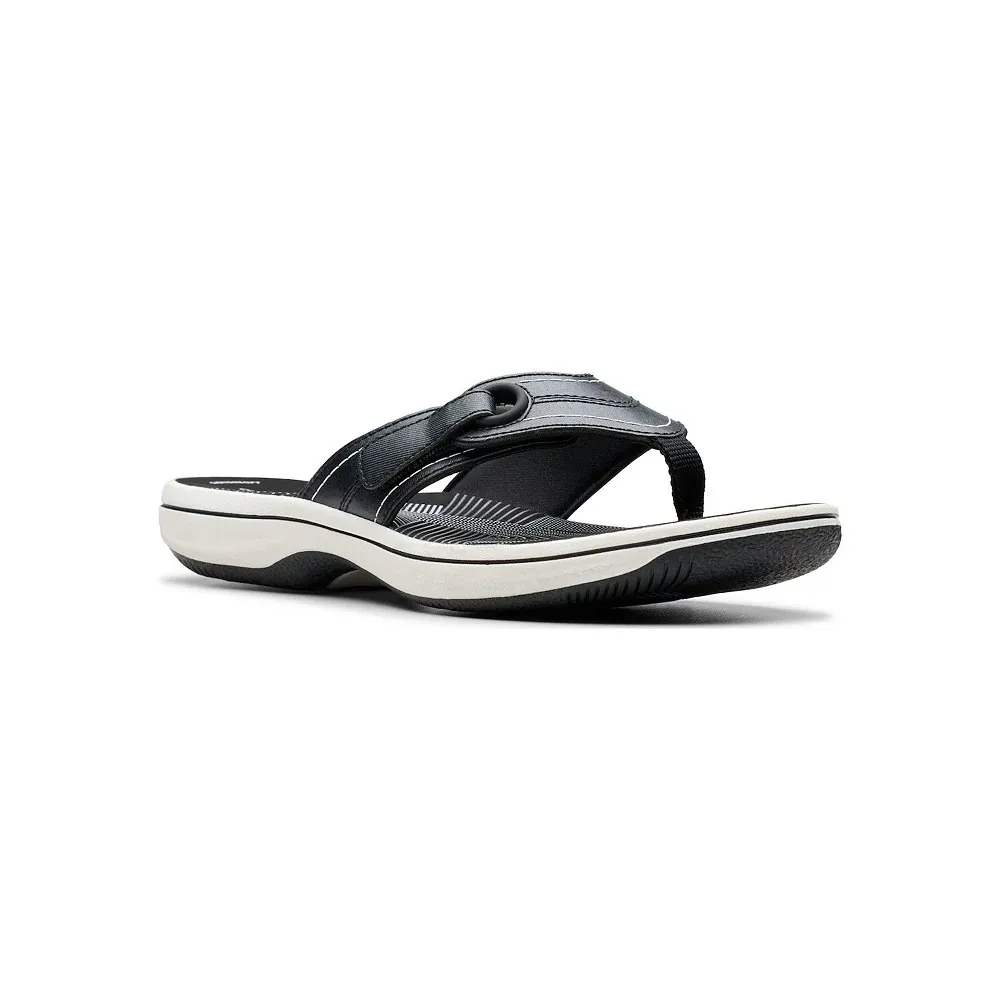 Clarks Women's Cloudsteppers Breeze Reyna Flip Flop Sandals
