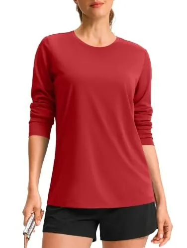 G Gradual Women's Lightweight Athletic Long Sleeve Workout Top