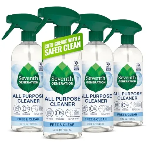 Seventh Generation All Purpose Cleaner 4-Pack 23-Oz (Free & Clear)