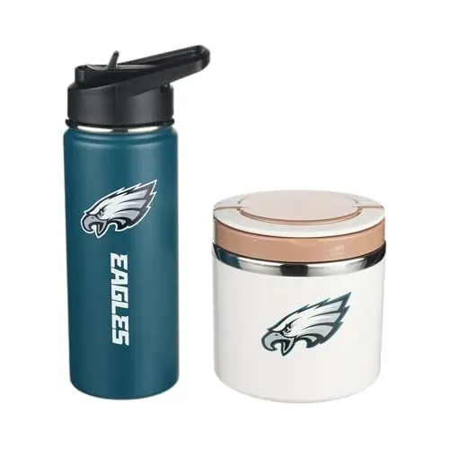 The Memory Company Officially Licensed 18oz Water Bottle with 22oz Food Storage Container