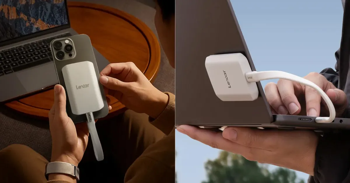 Lexar’s 2TB ES5 magnetic portable SSD