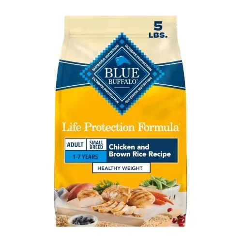 Blue Buffalo Life Protection Formula Healthy Weight Small Dog Food, 5 lb