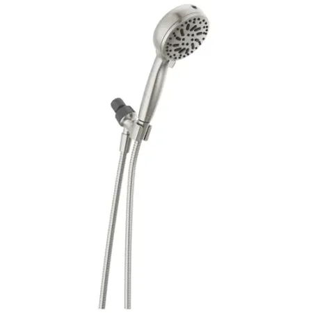 Delta Faucet ProClean Brushed Nickel Shower Head w/ 6 Spray-Settings (Like New)