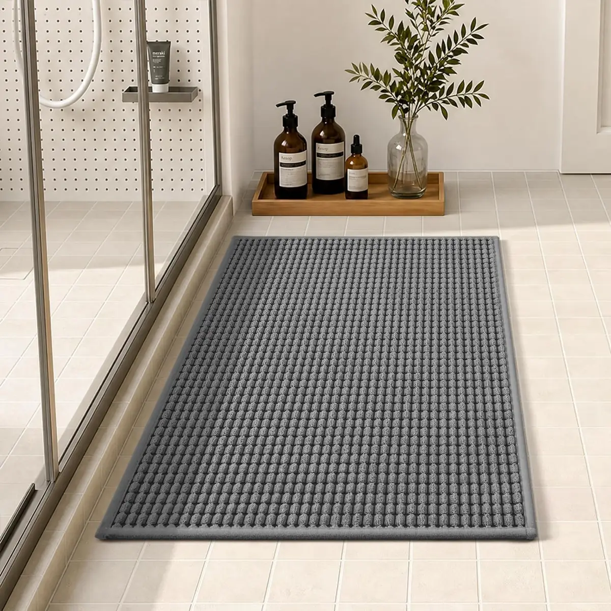 Absorbent Bathroom Bath Mat by tchdio
