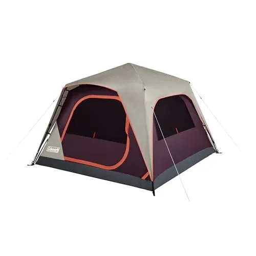 Coleman Skylodge Instant Tent with Rainfly, 4 Person