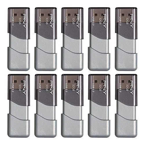 PNY 32GB Turbo Attaché 3 10-Pack