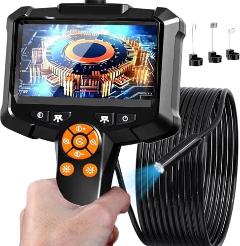 4.3" 1080p IP67 Endoscope Camera w/ 16.4ft Cable