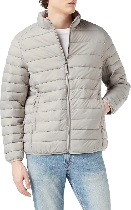 Amazon Essentials Men's Water-Resistant Packable Puffer Jacket
