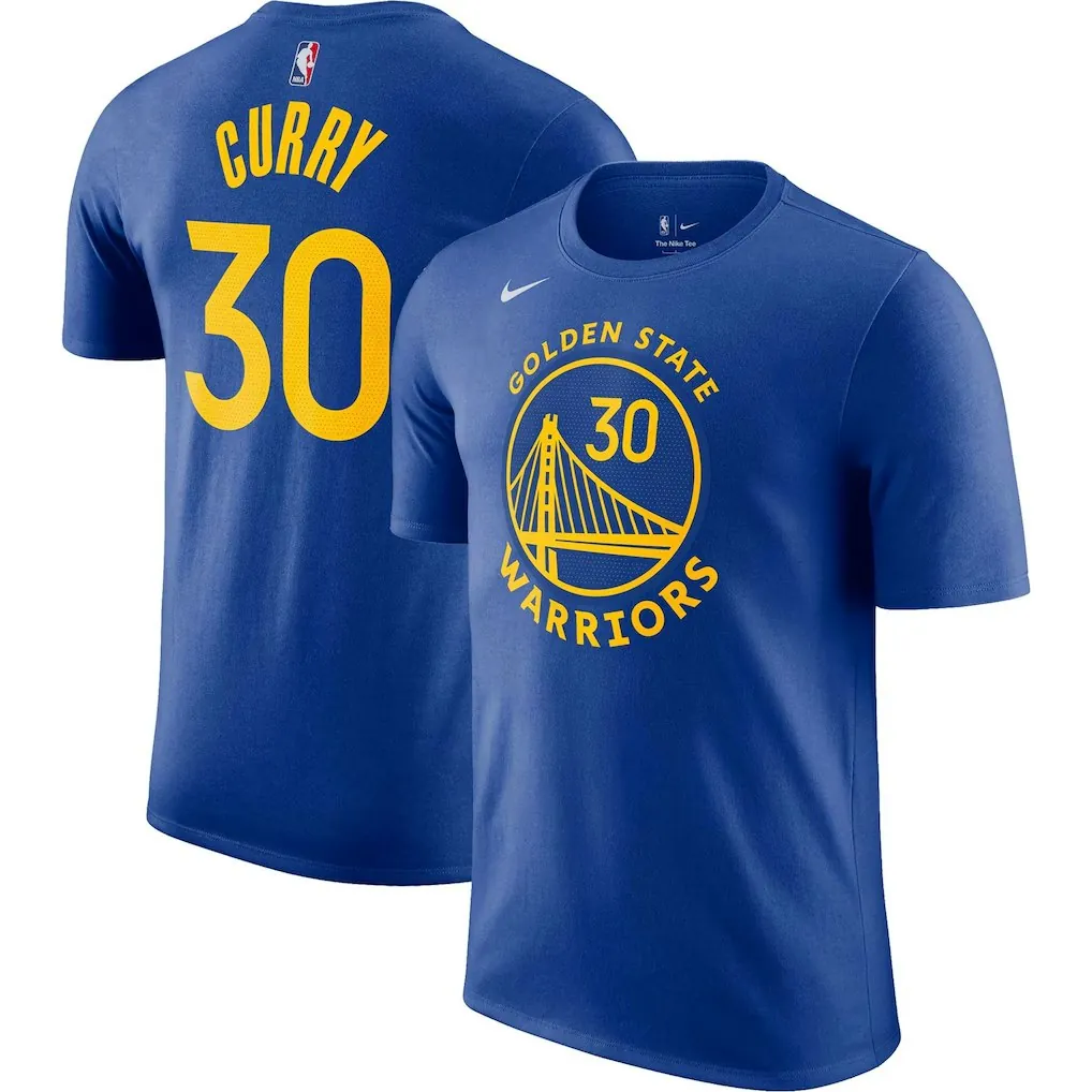 Nike Men's Icon Stephen Curry Golden State Warriors T-Shirt