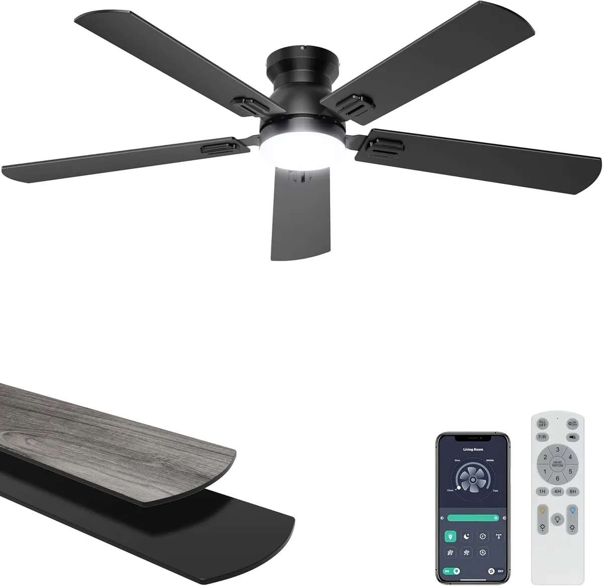 Ohniyou Ceiling Fans with Lights