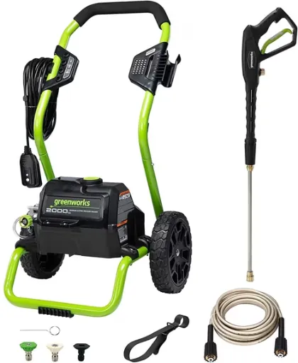 Greenworks 2000 Max PSI 1.1 GPM Electric Pressure Washer