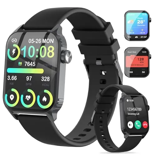 Smart Watch for Men 1.83" HD with Alexa Built-in