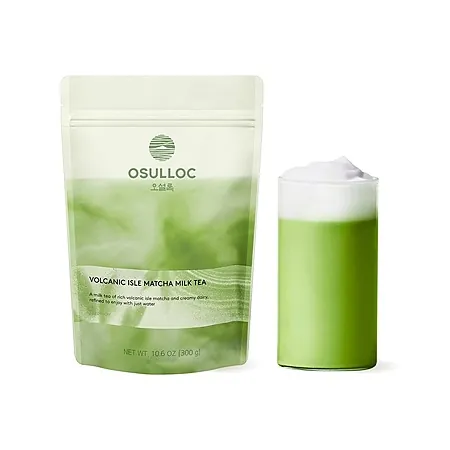 10.6-oz OSULLOC Volcanic Isle Matcha Milk Tea Latte Powder