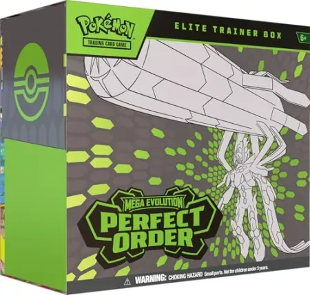 Pokemon TCG: Mega Evolution Perfect Order Elite Trainer Box