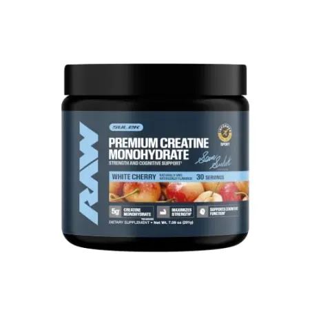 7.09oz RAW Nutrition Creatine Monohydrate Powder (30 Servings)