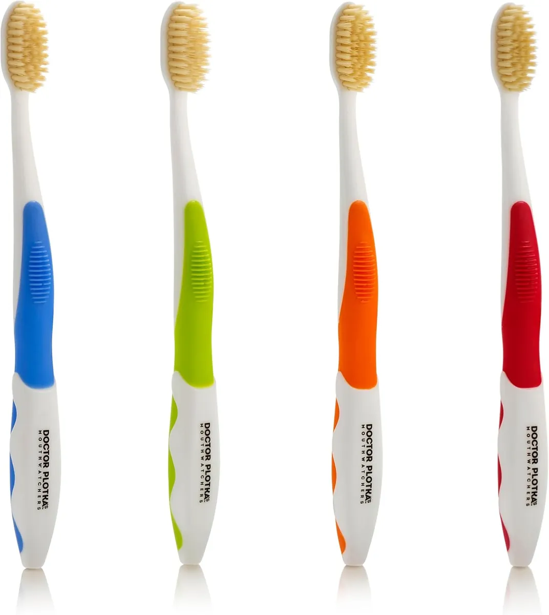 Doctor Plotka’s Mouthwatchers Soft Flossing Toothbrush 4-Pack