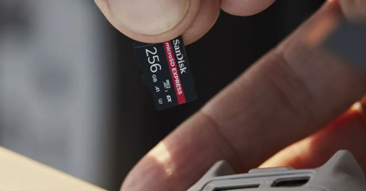 SanDisk’s 256GB Express microSD card