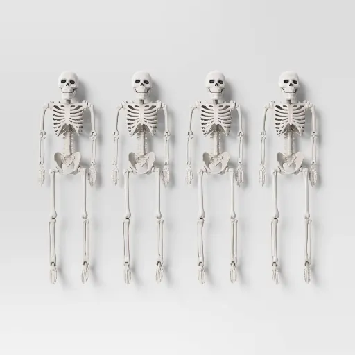 4pc 13" Skeletons Halloween Decorative Props - Hyde and EEK! Boutique™