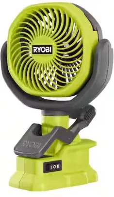 RYOBI ONE+ 18V Cordless 4 in. Clamp Fan