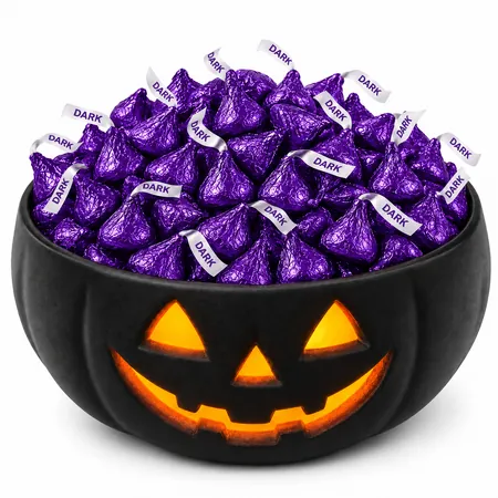 5-lb Candies: Chocolate Assortment, Hershey’s Kisses Special Dark Chocolates