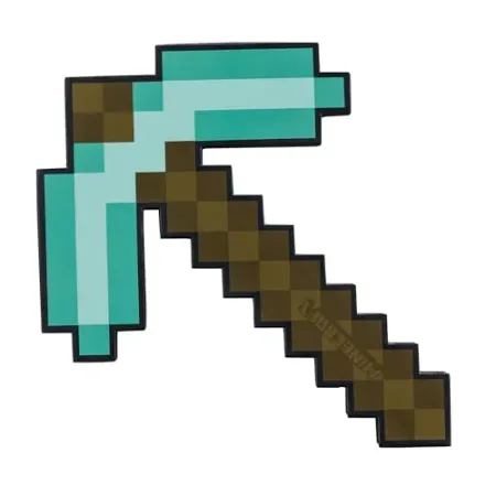 Disguise Minecraft Foam Pickaxe Costume Accessory
