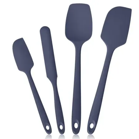4-Pack Lilybeam 600ºF Heat Resistant Silicone Spatula Spoonula