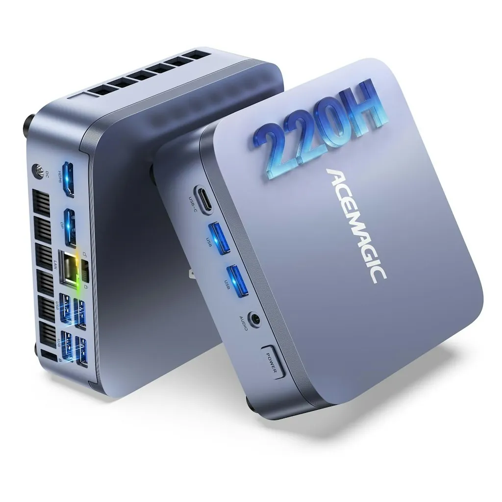 AceMagic M5 Core 5 220H Mini PC, 24GB RAM, 512GB SSD