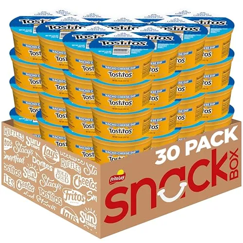 Tostitos Queso To Go Nacho Cheese Dip 30-Pack 3.6-Oz