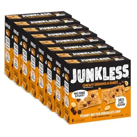 48-Ct Junkless Chewy Granola Bars (1.1oz bars)