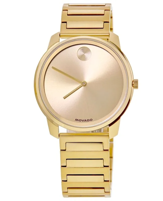 Movado Men's Bold Classic Champagne Dial Watch