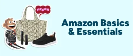 Up 69% off Amazon Basics & Essentials + Extra 30% off 3+ Items