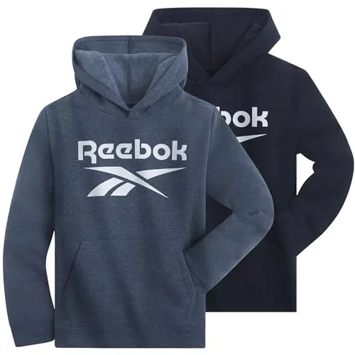 Reebok Boys Hoodie Sweatshirts 2 Pack