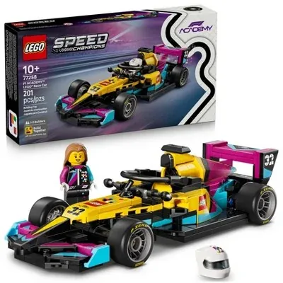 LEGO Speed Champions F1 Academy Race Car (77258), 201 Pieces