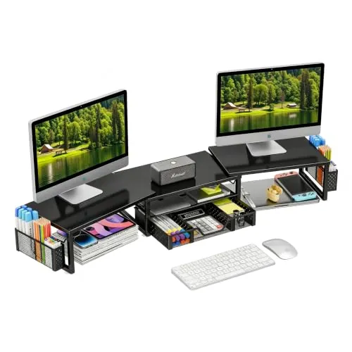 Simple Trending 2-Pack Monitor Stand Riser