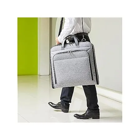 Amazon Basics Carry-On Garment Bag w/ Detachable Shoulder Straps (Gray)