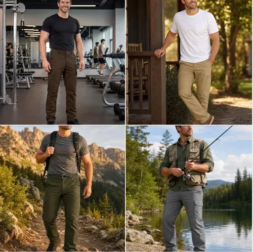 Tactical Stretch Lightweight Cargo Pants