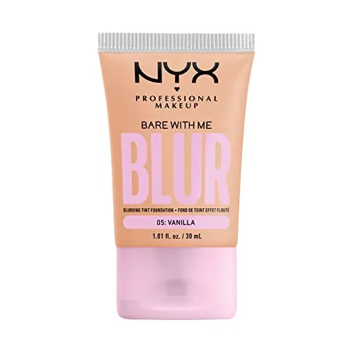 NYX Professional Makeup Bare With Me Blur Skin Tint Foundation (Vanilla) 1.01-Oz
