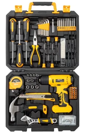 UBesGoo 146-Piece Power Tool Combo Kit w/ 8V Cordless Drill