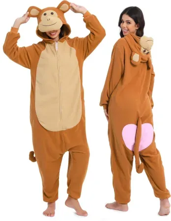 Naitoke Adult Halloween Hooded Fleece Onesie