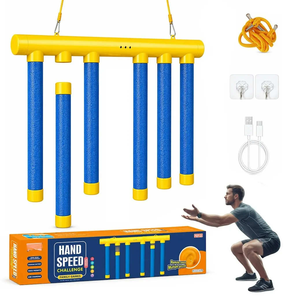Reflex Drop Sticks Reaction Game