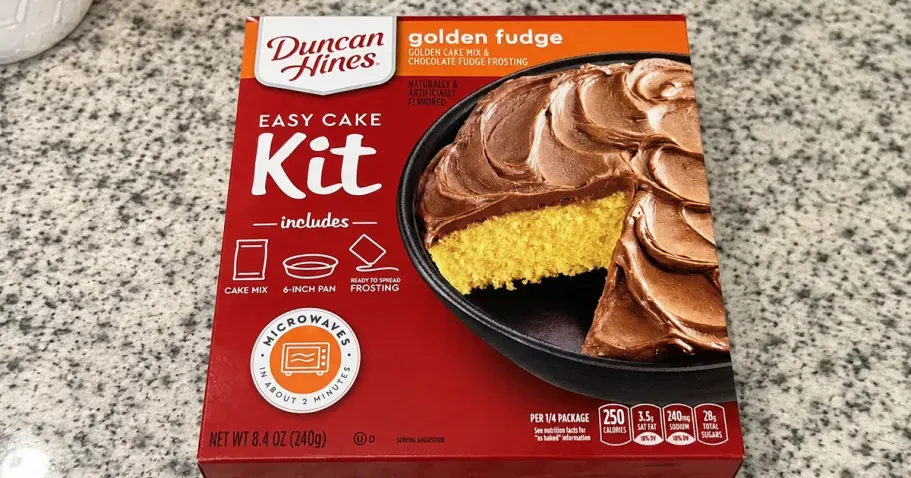 Duncan Hines Easy Cake Kit