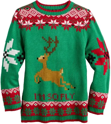 BOYS Ugly Christmas Sweater