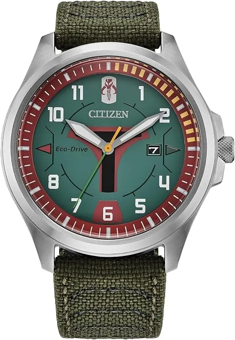 Citizen Men's Eco-Drive Boba Fett 44mm Watch