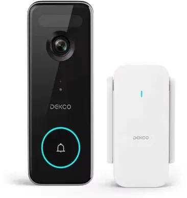 DEKCO 5MP Ultra HD WiFi Video Doorbell Camera
