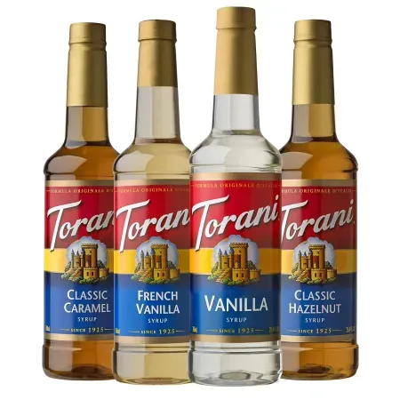 4-Pack 25.4oz Torani Flavored Drink Syrup