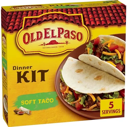 Old El Paso Soft Taco Dinner Kit 10 Count