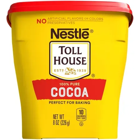 8oz Toll House Nestle 100% Pure Cocoa