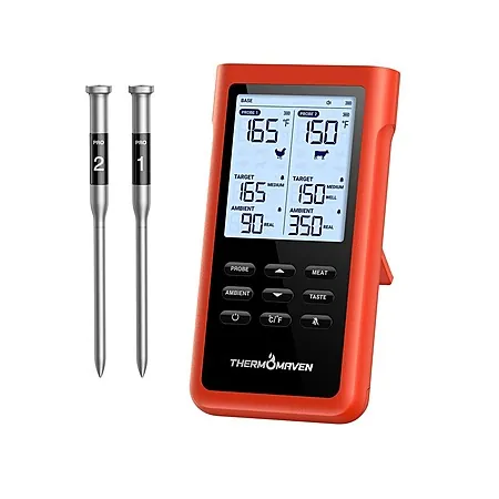 ThermoMaven X2 Wireless Meat Thermometer w/ 2 Probes
