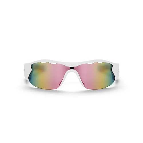 Reebok Flash Smart Audio Glasses, Iridescent Polarized, Powered by Lucyd