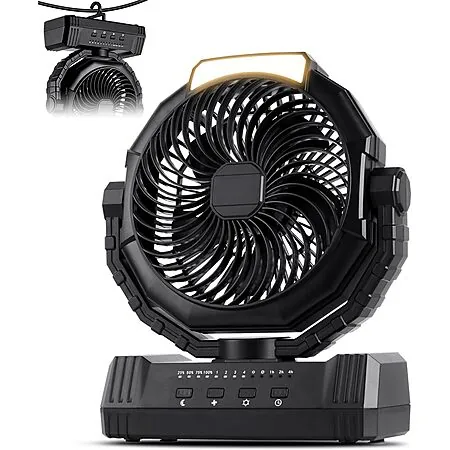 20000mAh KopBeau Rechargeable Camping Fan w/ LED Light